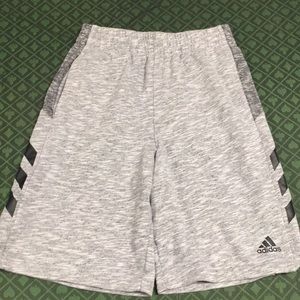 Adidas boys sweat shorts size large